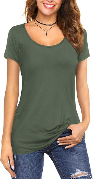 women's t-shirt scoop neck short sleeve tees cotton t shirts white black blouses 0r3b
women's t-shirt scoop neck short sleeve tees cotton t shirts white black blouses 0r3b