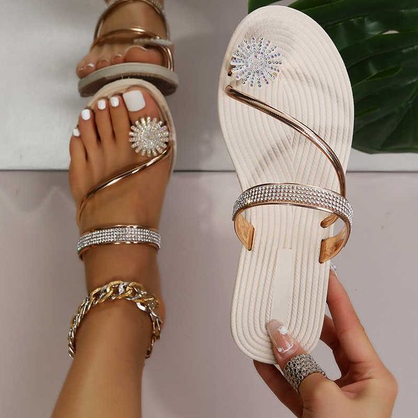 sandals 2022 summer women slippers set-toe large size shoes fashion outer wear beach rhinestone flat casual sandals zapatos mujer wome, Black
sandals 2022 summer women slippers set-toe large size shoes fashion outer wear beach rhinestone flat casual sandals zapatos mujer wome, Black