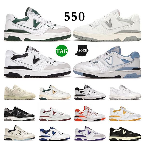new 550 men sports running shoes flat white natural green sea salt black unc rich paul shadow panda 550s mens women trainers fashion sneaker
new 550 men sports running shoes flat white natural green sea salt black unc rich paul shadow panda 550s mens women trainers fashion sneaker