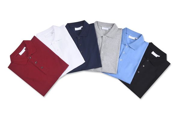 classic men's designer crocodile polo shirt pure cotton lapel casual straight solid short-sleeved polos t-shirt male, White;black
classic men's designer crocodile polo shirt pure cotton lapel casual straight solid short-sleeved polos t-shirt male, White;black