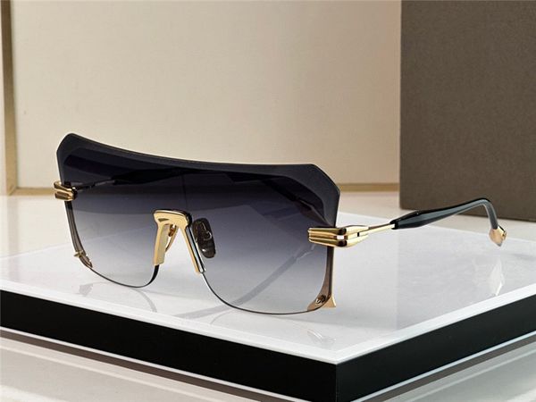 new fashion design shield sunglasses laniti metal rimless frame with a futuristic reverse gradient single lens blade high end outdoor uv400, White;black
new fashion design shield sunglasses laniti metal rimless frame with a futuristic reverse gradient single lens blade high end outdoor uv400, White;black