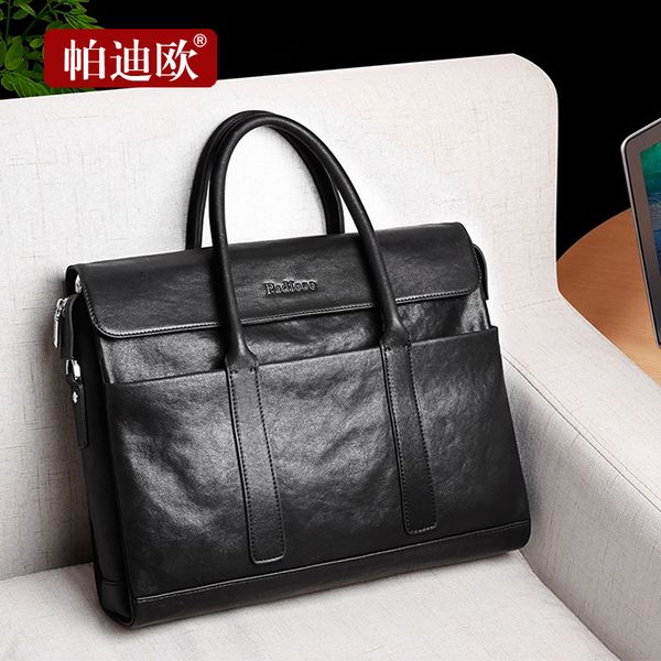 briefcases padieoe fashion cowhide male business men briefcase bag luxury leather lapman black handbag large capacity shoulder 230323
briefcases padieoe fashion cowhide male business men briefcase bag luxury leather lapman black handbag large capacity shoulder 230323