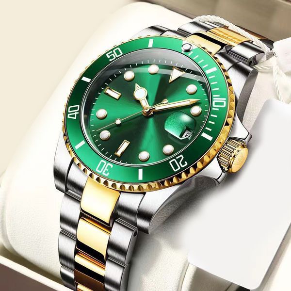 ceramic with calendar classical automatic watches mechanical man fashion montre de luxe steel strap waterproof man watch sliver luminous poi, Slivery;brown
ceramic with calendar classical automatic watches mechanical man fashion montre de luxe steel strap waterproof man watch sliver luminous poi, Slivery;brown