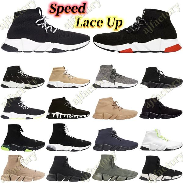men women speed lace up casual shoes clear sole triple trainer clearsole 2.0 black cristal sock boots all over print graffiti recycled knit
men women speed lace up casual shoes clear sole triple trainer clearsole 2.0 black cristal sock boots all over print graffiti recycled knit