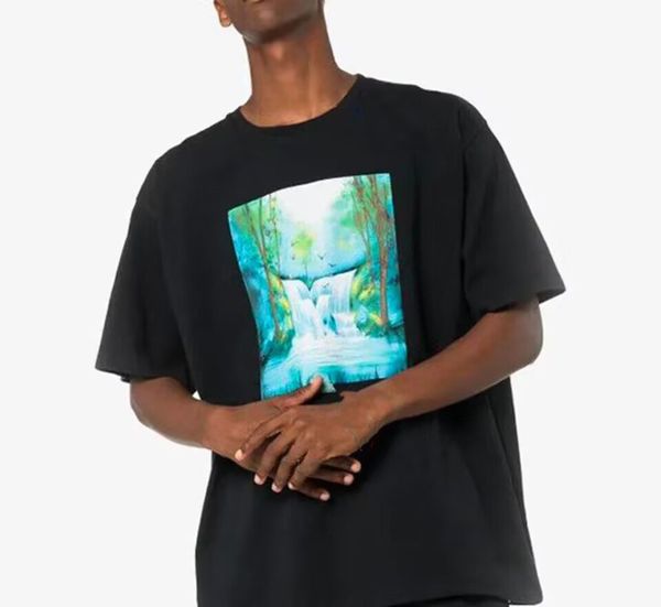 mens t shirts t shirt enzyme washed quick dry waterfall print short sleeve loose fit black, White;black
mens t shirts t shirt enzyme washed quick dry waterfall print short sleeve loose fit black, White;black