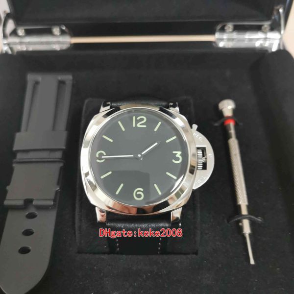 with box papers men watches 44mm pm0773 0773 black leather bands strap stainless back transparent mechanical mens watch men's wristwatc, Slivery;brown
with box papers men watches 44mm pm0773 0773 black leather bands strap stainless back transparent mechanical mens watch men's wristwatc, Slivery;brown
