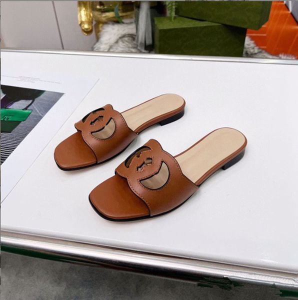 women's sandal slippers summer beach mule leather slides brand flats shoes designer slip on slider hollow out open toe casual slipper s, Black
women's sandal slippers summer beach mule leather slides brand flats shoes designer slip on slider hollow out open toe casual slipper s, Black
