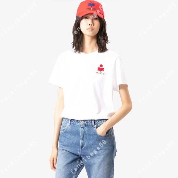 isabel marant 2023ss women designer t shirt beach tees casual fashion letter gradual printing straight women versatile round neck short slee, White
isabel marant 2023ss women designer t shirt beach tees casual fashion letter gradual printing straight women versatile round neck short slee, White