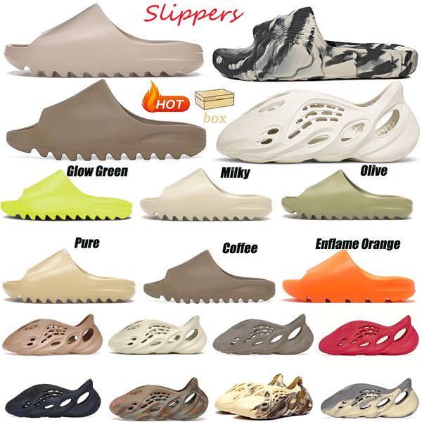foam designer slippers men women stone sage bone white mxt moon gray slipper women wen slide sandals shoes clogs runners with box, Black
foam designer slippers men women stone sage bone white mxt moon gray slipper women wen slide sandals shoes clogs runners with box, Black
