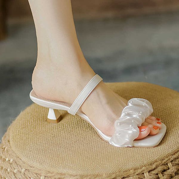 sandals air mesh lace band shoes ladies med-high heel sandals bead dress slip on slides woman open toe slippers slingback flipflops 2023 g23, Black
sandals air mesh lace band shoes ladies med-high heel sandals bead dress slip on slides woman open toe slippers slingback flipflops 2023 g23, Black
