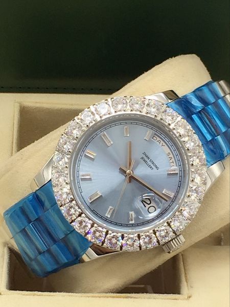 43mm diamond bezel mens automatic mechanical watches silver gold stainless steel strap fashion designer men watches sports party gifts man w, Slivery;golden
43mm diamond bezel mens automatic mechanical watches silver gold stainless steel strap fashion designer men watches sports party gifts man w, Slivery;golden