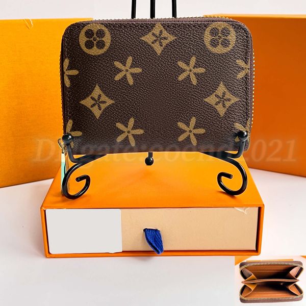 card holder m60067 n63070 zippy zip coin purse wallet genuine leather black flower womens man designer key pouch luxury key wallets embossed, Brown;gray
card holder m60067 n63070 zippy zip coin purse wallet genuine leather black flower womens man designer key pouch luxury key wallets embossed, Brown;gray