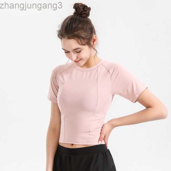 alos yoga t shirt sports short sleeve women's summer thin breathable tight yoga suit quick dry slim fit slim show umbilical fitness t-, White
alos yoga t shirt sports short sleeve women's summer thin breathable tight yoga suit quick dry slim fit slim show umbilical fitness t-, White