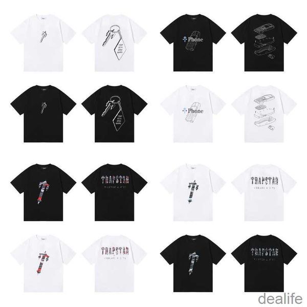 men's t-shirts summer new t-shirt trapstar print short sleeve set sportswear black cotton london street rainbow clothing 2023 rvob, White;black
men's t-shirts summer new t-shirt trapstar print short sleeve set sportswear black cotton london street rainbow clothing 2023 rvob, White;black