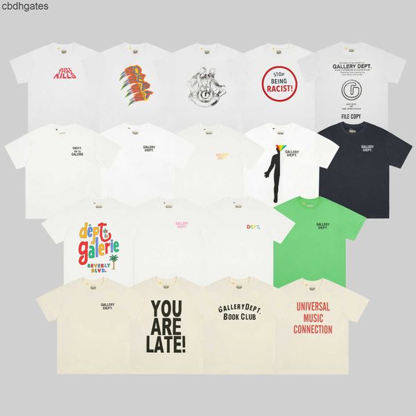 classic streetwear t shirts galleryss 2023 mens dept letter short sleeve fashion vintage print couples summer casual t-shirt men, White;black
classic streetwear t shirts galleryss 2023 mens dept letter short sleeve fashion vintage print couples summer casual t-shirt men, White;black