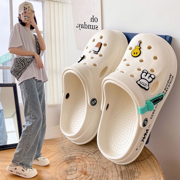 slippers women sandals hole shoes girl beach shoes eva light sandals home slippers outdoor summer wading sneaker non-slip shoes 230323, Black
slippers women sandals hole shoes girl beach shoes eva light sandals home slippers outdoor summer wading sneaker non-slip shoes 230323, Black