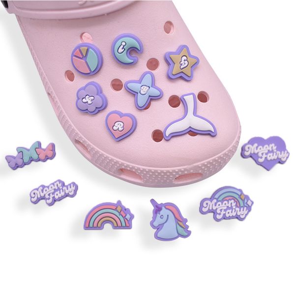 anime charms wholesale childhood memories rainbow unicorn funny gift cartoon charms shoe accessories pvc decoration buckle soft rubber clog, Blue
anime charms wholesale childhood memories rainbow unicorn funny gift cartoon charms shoe accessories pvc decoration buckle soft rubber clog, Blue