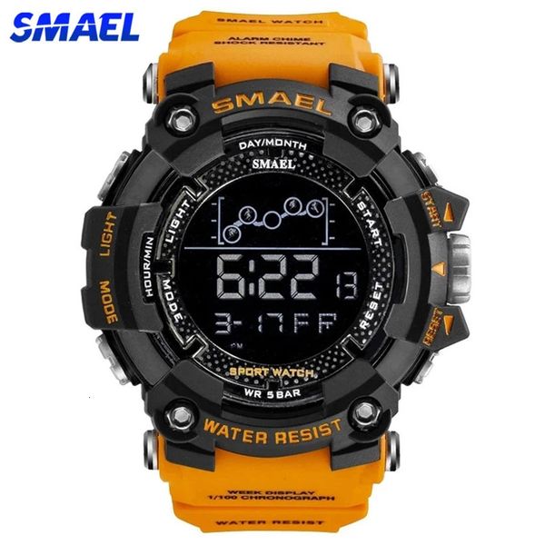 wristwatches smael mens watch military waterproof sport wristwatch digital satches for men 1802 military electronic watches male clock 23032, Slivery;brown
wristwatches smael mens watch military waterproof sport wristwatch digital satches for men 1802 military electronic watches male clock 23032, Slivery;brown