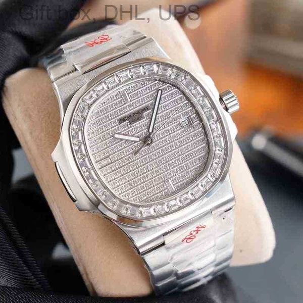 pp pate zircon for mens crystal philipp watch luxury watches swiss nautilus full star automatic mechanical men's steel band business lu, Slivery;brown
pp pate zircon for mens crystal philipp watch luxury watches swiss nautilus full star automatic mechanical men's steel band business lu, Slivery;brown