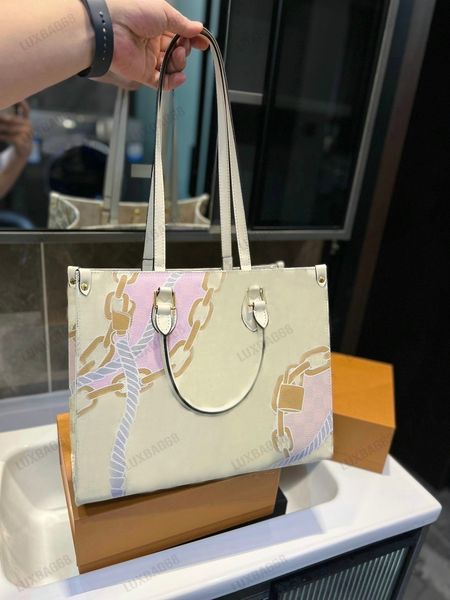 ropes chains printed onthego mm tote bag 23ss blended fabrics damier azur women's leather crossbody on the go tote designer shoulder ba
ropes chains printed onthego mm tote bag 23ss blended fabrics damier azur women's leather crossbody on the go tote designer shoulder ba