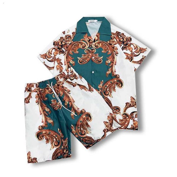 summer surfing beach blossom shirt set casual luxury court print short sleeve shorts pair with shirts male, Black
summer surfing beach blossom shirt set casual luxury court print short sleeve shorts pair with shirts male, Black
