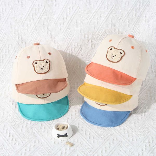 caps hats summer outdoor baby baseball cap cute cartoon bear baby boy girl sun hat soft toddler kids peaked hat bonnet p230323, Yellow
caps hats summer outdoor baby baseball cap cute cartoon bear baby boy girl sun hat soft toddler kids peaked hat bonnet p230323, Yellow
