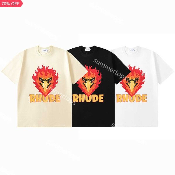 2023 rhude men's t-shirts designer eagle flame oversized shirts luxury brand fashion shirt for men casual mens short sleeve tees cotton, White;black
2023 rhude men's t-shirts designer eagle flame oversized shirts luxury brand fashion shirt for men casual mens short sleeve tees cotton, White;black