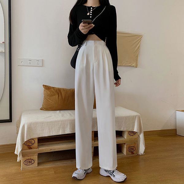women's jeans n3619 casual widelegged highwaist straightleg pants loose and thin mopping trousers jeans 230323, Blue
women's jeans n3619 casual widelegged highwaist straightleg pants loose and thin mopping trousers jeans 230323, Blue