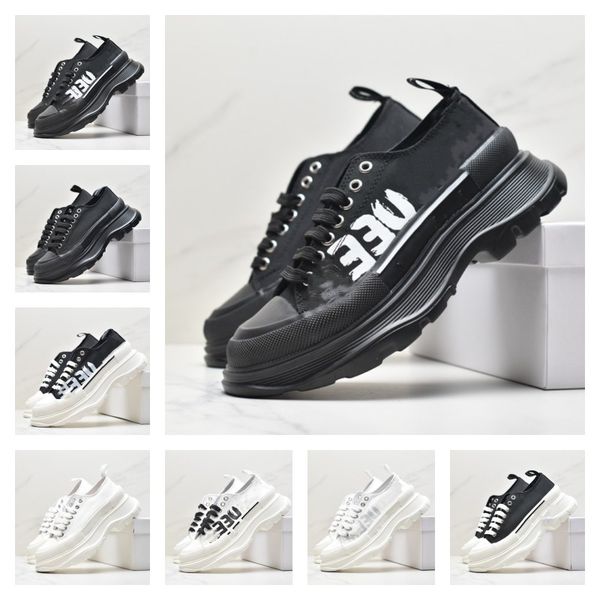 designer alexander sneakers tread slick canvas mc platform sneaker triple black white men women lace up queens running shoes trainers size 3
designer alexander sneakers tread slick canvas mc platform sneaker triple black white men women lace up queens running shoes trainers size 3
