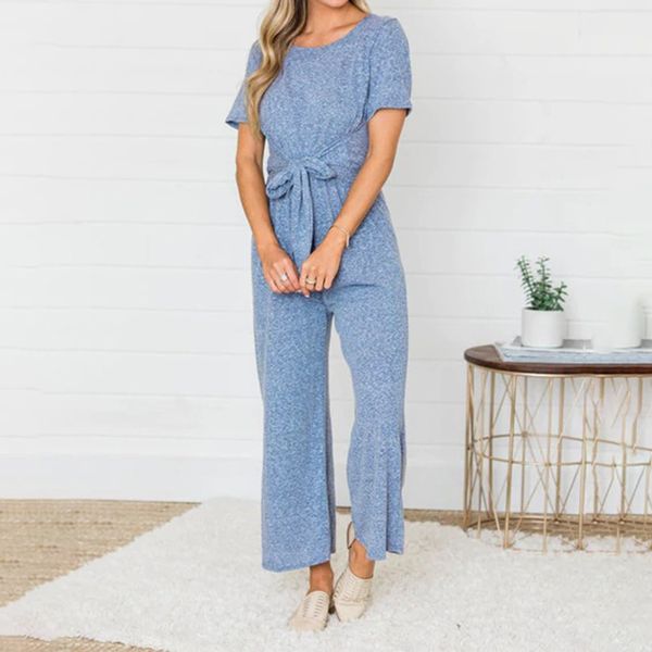women's jumpsuit casual fashion wind spring and summer loose dispute women's pants belt round neck wide leg jumpsuit, Black;white
women's jumpsuit casual fashion wind spring and summer loose dispute women's pants belt round neck wide leg jumpsuit, Black;white