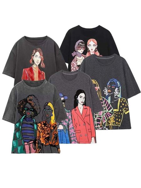 womens tshirt klkxmyt traf women tshirts summer fashion girls print vintage y2k clothes short sleeve casual harajuku t shirt 230323, White
womens tshirt klkxmyt traf women tshirts summer fashion girls print vintage y2k clothes short sleeve casual harajuku t shirt 230323, White