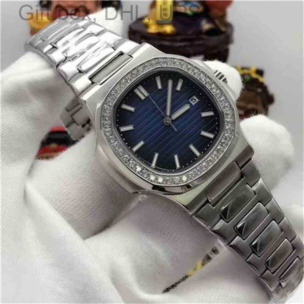 luxury mechanical 9 watches automatic clour nautilus bezel mens 5713 stainless steel strap swiss brands men sports wrist watch jc3c, Slivery;brown
luxury mechanical 9 watches automatic clour nautilus bezel mens 5713 stainless steel strap swiss brands men sports wrist watch jc3c, Slivery;brown