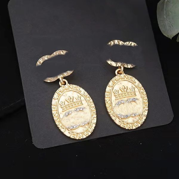 gold plated luxury style crown stud earrings classic letter designer earring jewelry women women wedding gifts s925 silver needle, Golden;silver
gold plated luxury style crown stud earrings classic letter designer earring jewelry women women wedding gifts s925 silver needle, Golden;silver