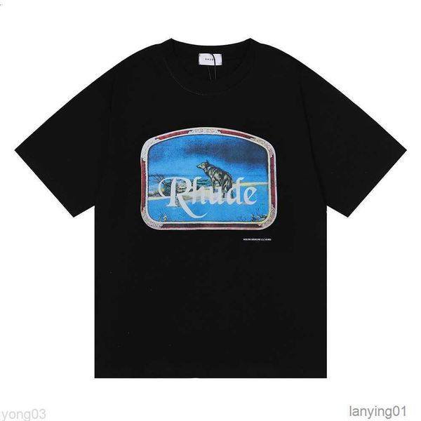 rhude summer mens t shirs designers tshir fashion men casual sreewear us size m-xl, White;black
rhude summer mens t shirs designers tshir fashion men casual sreewear us size m-xl, White;black