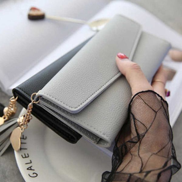 wallets brand designer coin purses leather women long tassel luxury clutch phone female credit card holder money bags y2303, Red;black
wallets brand designer coin purses leather women long tassel luxury clutch phone female credit card holder money bags y2303, Red;black