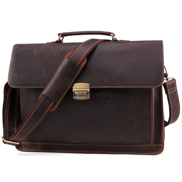briefcases crazy horse genuine leather men's briefcase vintage messenger shoulder bag business laphandbag for male 6393 230323
briefcases crazy horse genuine leather men's briefcase vintage messenger shoulder bag business laphandbag for male 6393 230323