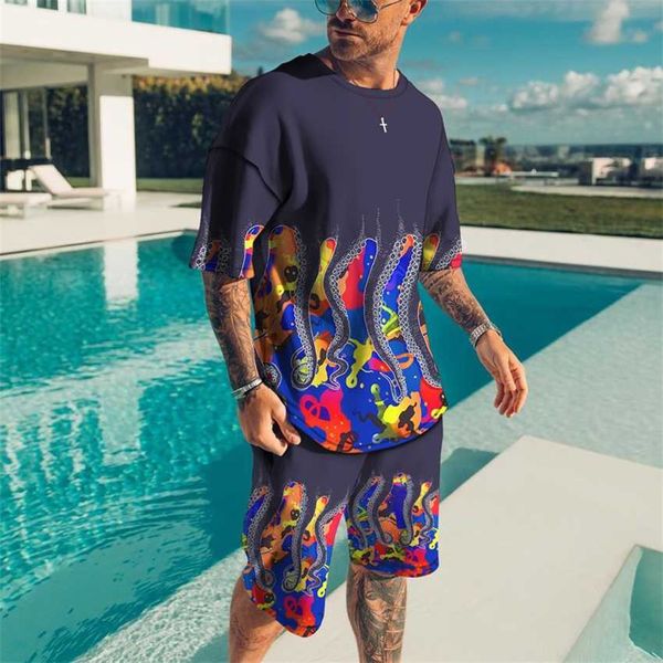 new summer fish feet 3d digital print t-shirt short sleeve set casual men's beach shorts 2pk, White;black
new summer fish feet 3d digital print t-shirt short sleeve set casual men's beach shorts 2pk, White;black