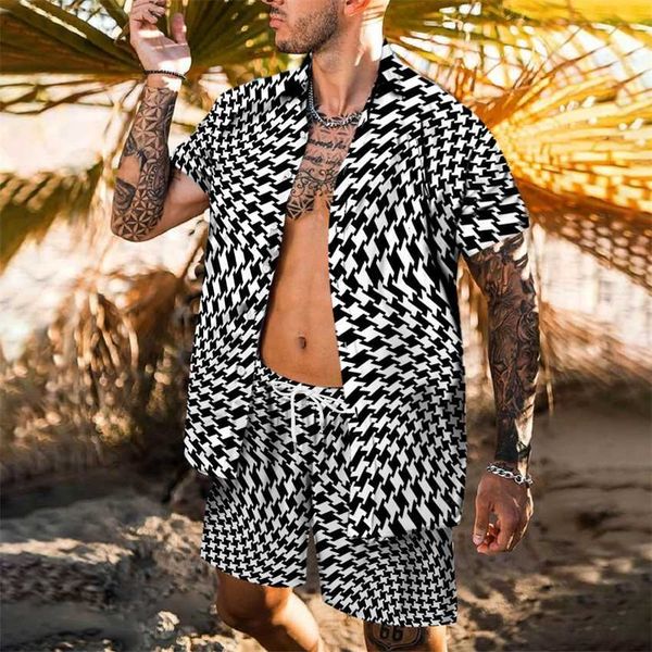 summer new men's shirt set 3d personalized digital print beach shorts short sleeve, Black
summer new men's shirt set 3d personalized digital print beach shorts short sleeve, Black