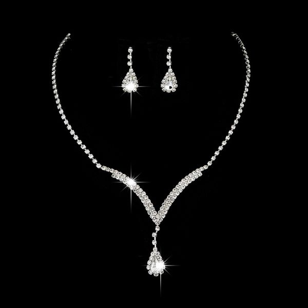 11 style necklace earring suit inlaid zircon rhinestone pearl twinkle bridal decorate adjeustable length necklace waterproof wedding party g, Silver
11 style necklace earring suit inlaid zircon rhinestone pearl twinkle bridal decorate adjeustable length necklace waterproof wedding party g, Silver