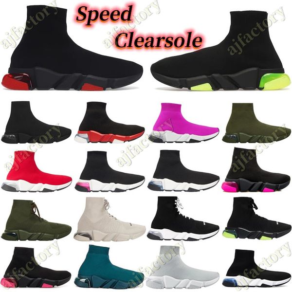 designer sock shoes speed clearsole runner trainer women men black red yellow fluo socks sneaker platform stretch paris lace up clear sole t
designer sock shoes speed clearsole runner trainer women men black red yellow fluo socks sneaker platform stretch paris lace up clear sole t