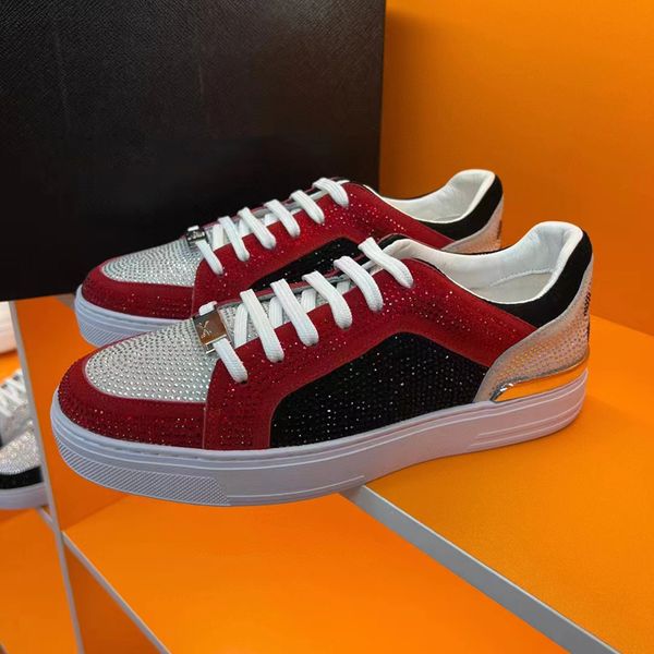 fashion men casuals shoes loafers skull&bones thick bottom running sneaker italy popular elastic band low strass leather designer run casual, Black
fashion men casuals shoes loafers skull&bones thick bottom running sneaker italy popular elastic band low strass leather designer run casual, Black