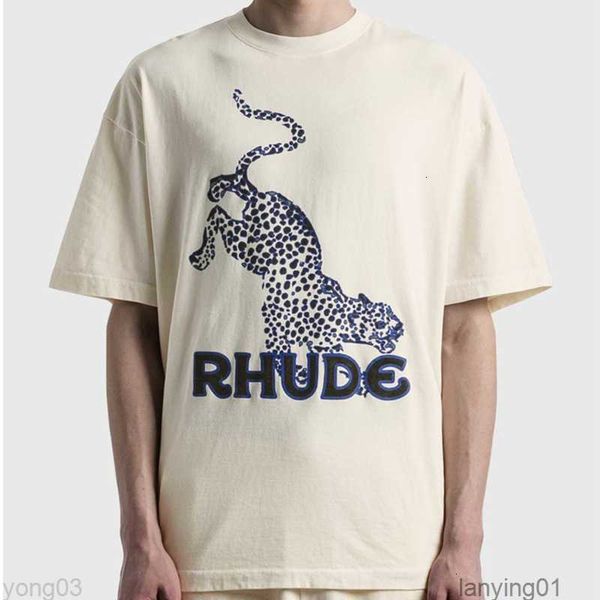 2023 men's t shirt north american high street brand rhude leopard trendy print loose short sleeve, White;black
2023 men's t shirt north american high street brand rhude leopard trendy print loose short sleeve, White;black