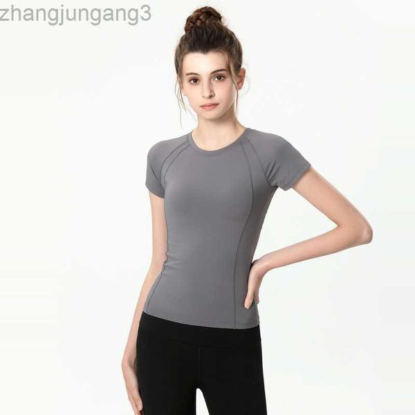 alos yoga t shirt women's summer round neck nude tight sportswear women's slim fit running training yoga t-shirt short sleeve, White
alos yoga t shirt women's summer round neck nude tight sportswear women's slim fit running training yoga t-shirt short sleeve, White