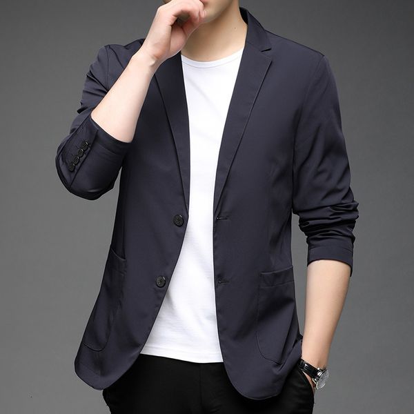 men's suits blazers spring and summer lightweight stretch korean style single west casual sunproof ultrathin coat ice silk small 230323, White;black
men's suits blazers spring and summer lightweight stretch korean style single west casual sunproof ultrathin coat ice silk small 230323, White;black