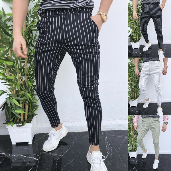 men's pants trendy mens joggers slim fits sweatpants gym suit sport skinny office casual trousers troisers 230323, Black
men's pants trendy mens joggers slim fits sweatpants gym suit sport skinny office casual trousers troisers 230323, Black