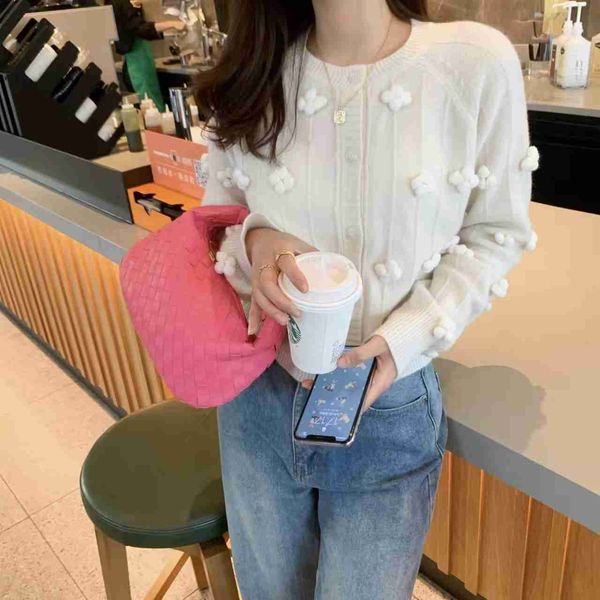 botega venates jodie mini teen intrecciato pouch women's pink cloud knotted dumpling leather underarm woven horn hand bag 3nlb
botega venates jodie mini teen intrecciato pouch women's pink cloud knotted dumpling leather underarm woven horn hand bag 3nlb