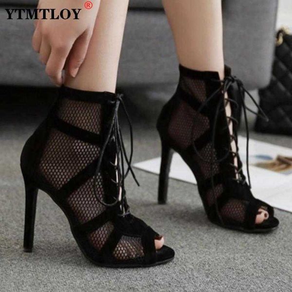 sandals fashion black summer sandals lace up cross-tied peep toe high heel ankle strap net surface hollow out sandals mesh 230322
sandals fashion black summer sandals lace up cross-tied peep toe high heel ankle strap net surface hollow out sandals mesh 230322