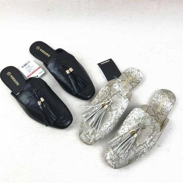 slippers women summer big size square toe luxury slides female shoes fringe snakeskin mules beige heeled sandals designer s 230223, Black
slippers women summer big size square toe luxury slides female shoes fringe snakeskin mules beige heeled sandals designer s 230223, Black