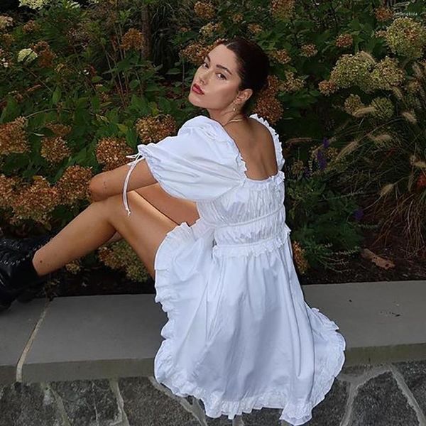 casual dresses women summer dress 2023 fashion white puff sleeve backless ruffle hem mini party beach elegant female
casual dresses women summer dress 2023 fashion white puff sleeve backless ruffle hem mini party beach elegant female