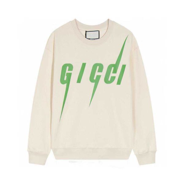corrected and verified early autumn green lightning pattern printed round neck couple sweater men's women's cotton original qualit, Black
corrected and verified early autumn green lightning pattern printed round neck couple sweater men's women's cotton original qualit, Black
